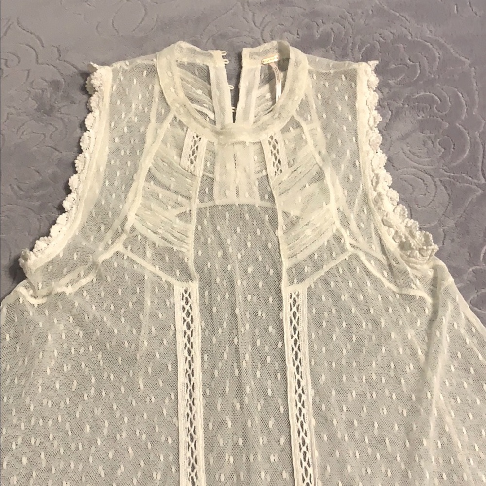 Free People Lace top